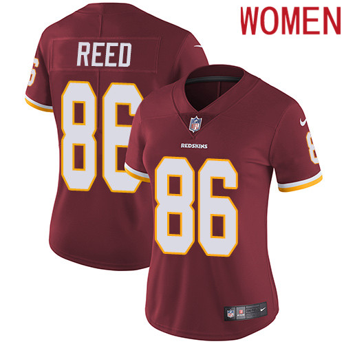 2019 Women Washington Redskins 86 Reed red Nike Vapor Untouchable Limited NFL Jersey